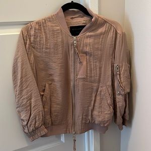 ALL SAINTS Blush Bomber Jacket